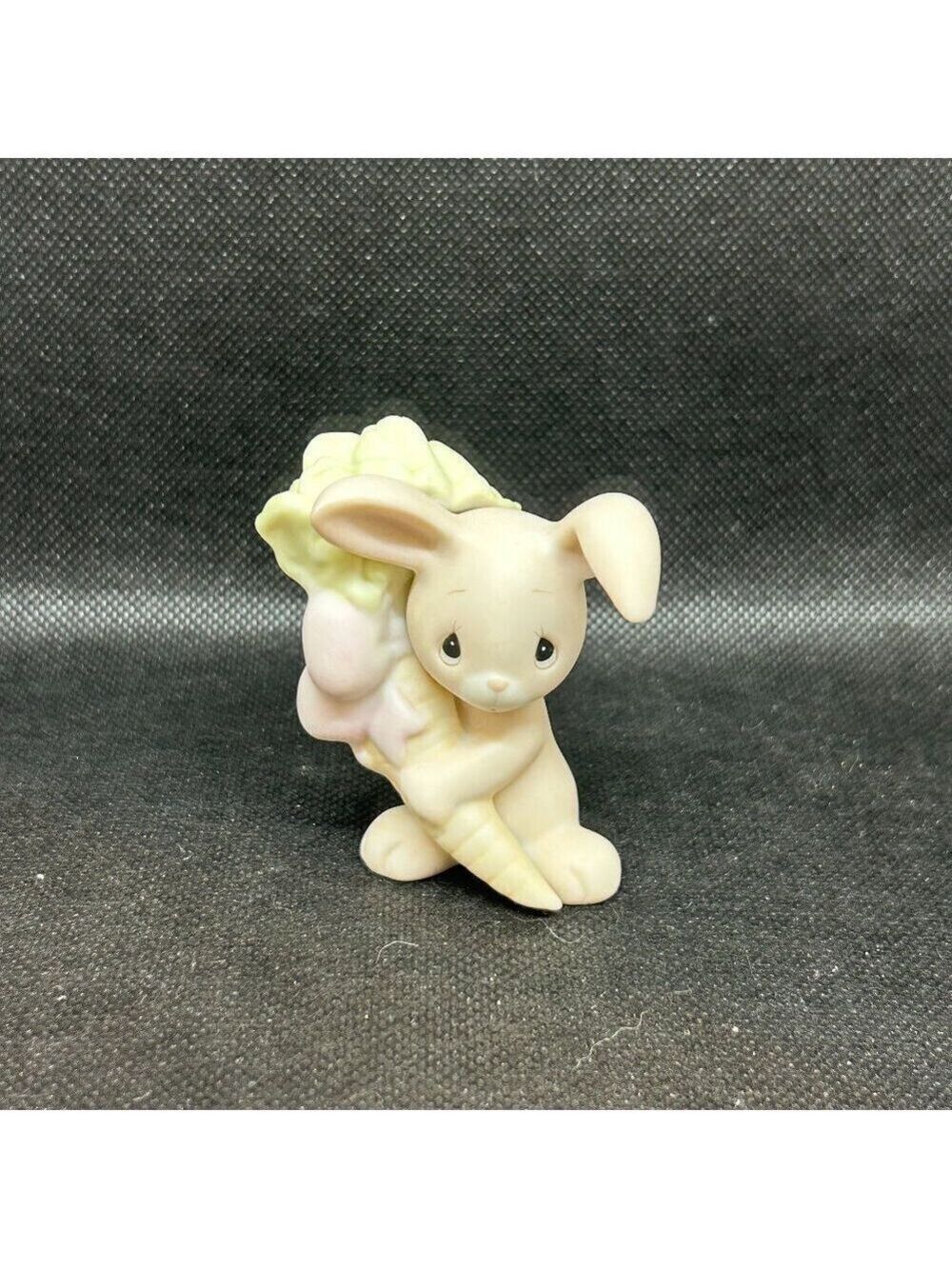 Precious Moments “Bunny With Carrots” Figurine